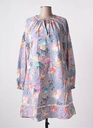 Robe courte manches longues manches longues bleu PRINCESS GOES HOLLYWOOD femme