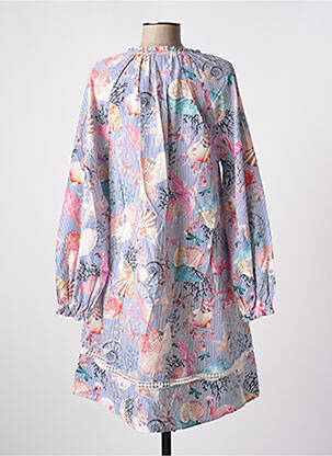 Robe courte manches longues manches longues bleu PRINCESS GOES HOLLYWOOD femme