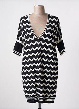 Robe pull resserrée sur le bas manches courtes noir PRINCESS GOES HOLLYWOOD femme