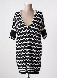 Robe pull resserrée sur le bas manches courtes noir PRINCESS GOES HOLLYWOOD femme