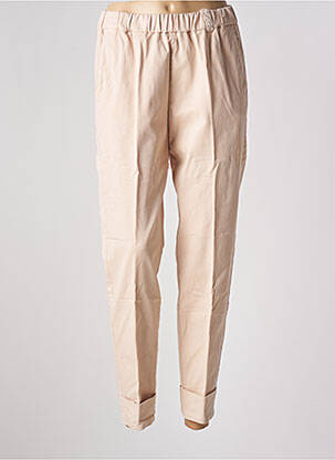 Pantalon 7/8 stretch taille normale rose PANICALE femme