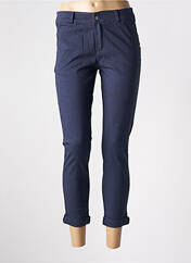 Pantalon 7/8 bleu CONFIDENCE CACHEMIRE pour femme seconde vue
