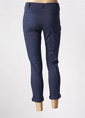 Pantalon 7/8 bleu CONFIDENCE CACHEMIRE pour femme seconde vue