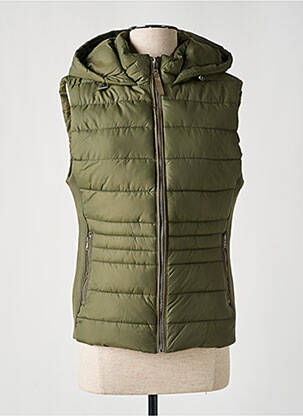 Doudoune poches a capuche vert TIFFOSI femme