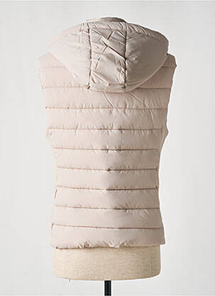 Doudoune poches a capuche beige TIFFOSI femme