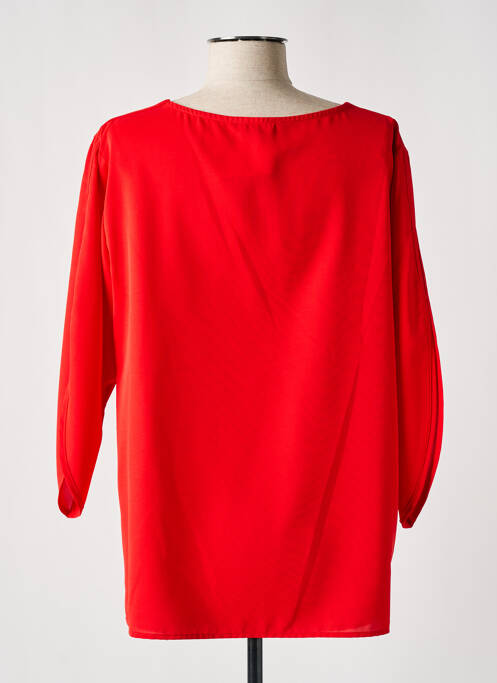 Blouse rouge DANIELA pour femme