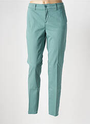 Pantalon chino vert HAPPY pour femme seconde vue