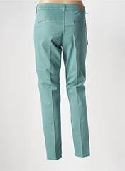 Pantalon chino vert HAPPY pour femme seconde vue