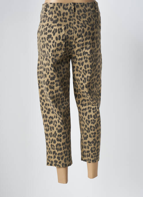 Jeans coupe droite beige INTUITION pour femme