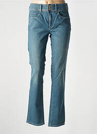 Jeans coupe slim stretch taille haute bleu SALSA femme