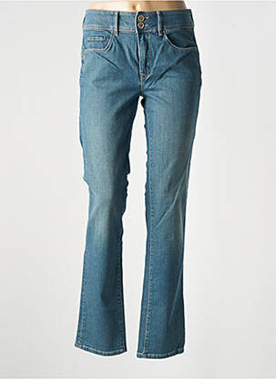 Jeans coupe slim stretch taille haute bleu SALSA femme