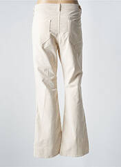 Pantalon flare beige HAPPY pour femme seconde vue