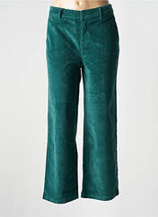 Pantalon large vert fonce HAPPY pour femme seconde vue