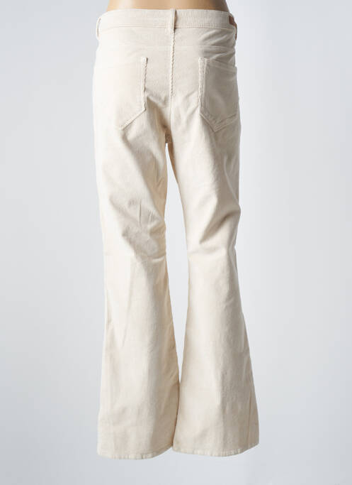 Pantalon flare beige HAPPY pour femme