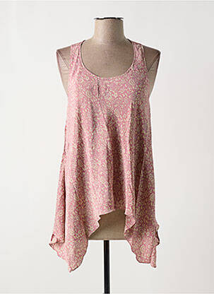 Tunique sans manche manches dos nageur rose ALLER SIMPLEMENT femme