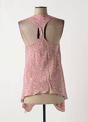 Tunique sans manche manches dos nageur rose ALLER SIMPLEMENT femme