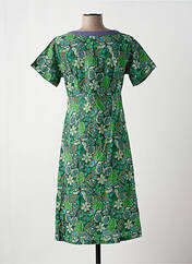 Robe mi-longue vert LALITA pour femme seconde vue