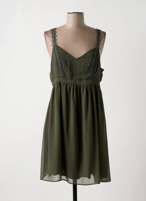 Robe courte vert NAF NAF pour femme