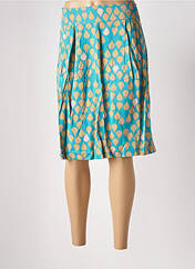 Jupe mi-longue bleu WOW TO GO pour femme seconde vue