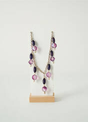 Sautoir violet EMMA CRÉATION pour femme seconde vue