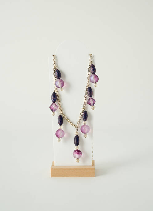 Sautoir violet EMMA CRÉATION pour femme