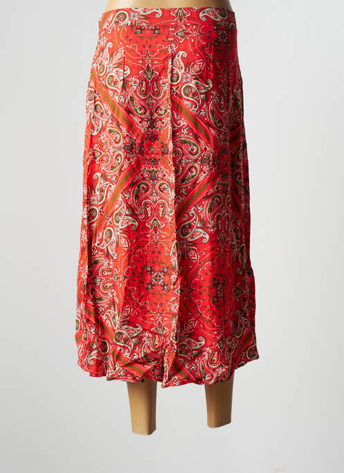 Jupe longue orange LA FEE MARABOUTEE femme