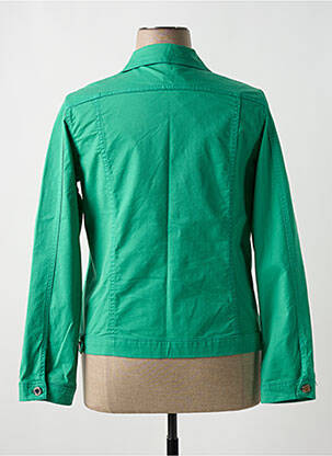Veste casual poches vert FRED SABATIER femme
