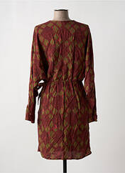 Robe mi-longue orange LITTLE SISTER'S pour femme seconde vue