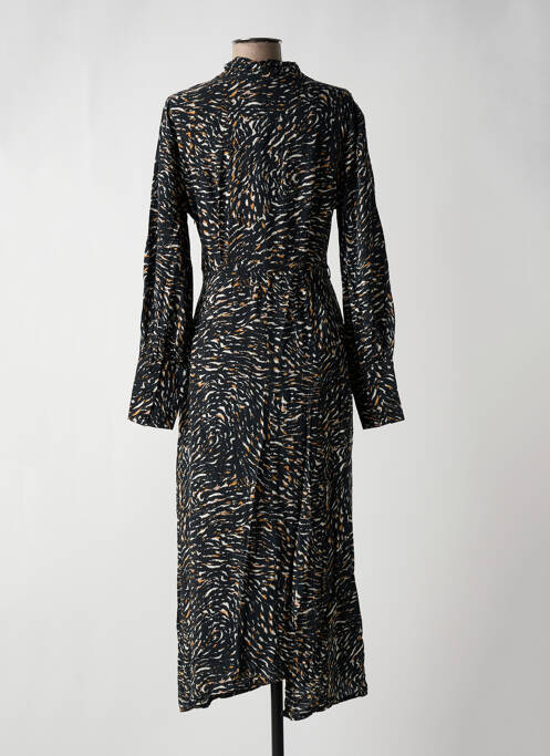 Robe longue manches longues manches longues noir LE COMPTOIR DES QUARTIERS femme