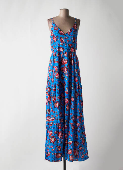 Robe longue bleu AN' GE pour femme