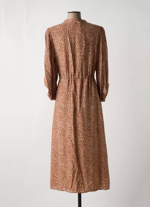 Robe longue marron TRAMONTANA pour femme