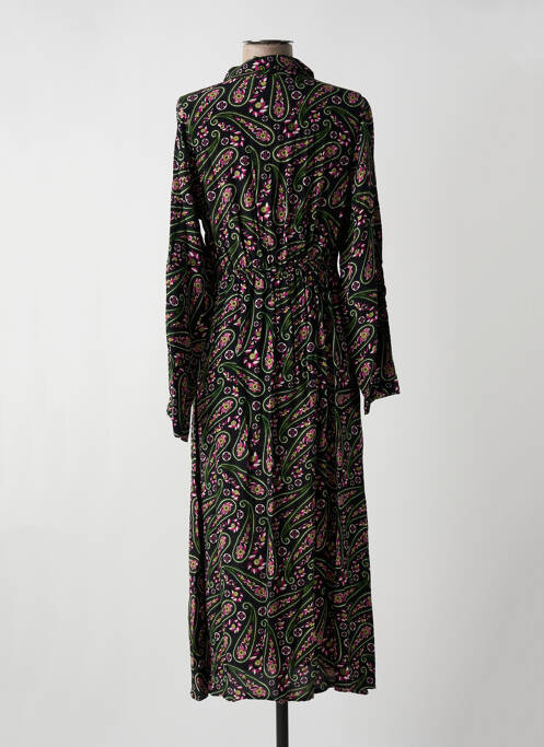 Robe mi-longue noir AN' GE pour femme