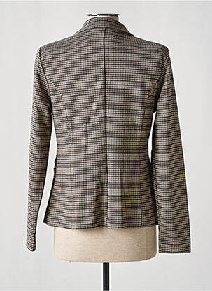 Blazer fausses poches marron ICHI femme