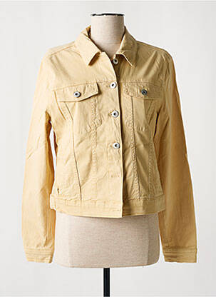 Veste casual poches jaune TRAMONTANA femme