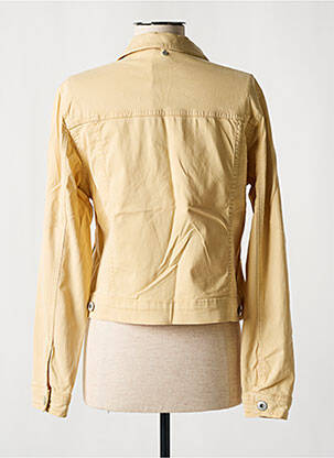 Veste casual poches jaune TRAMONTANA femme