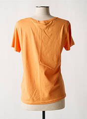 T-shirt orange ICHI pour femme seconde vue