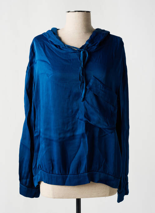 Blouse bleu PAKO LITTO pour femme