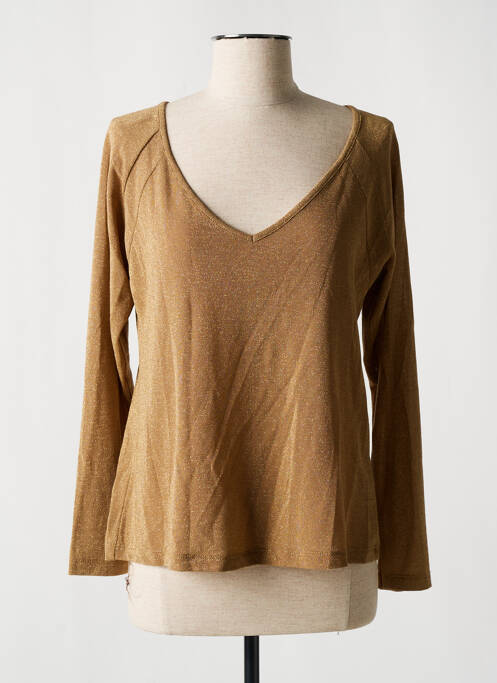 Top beige PAKO LITTO pour femme