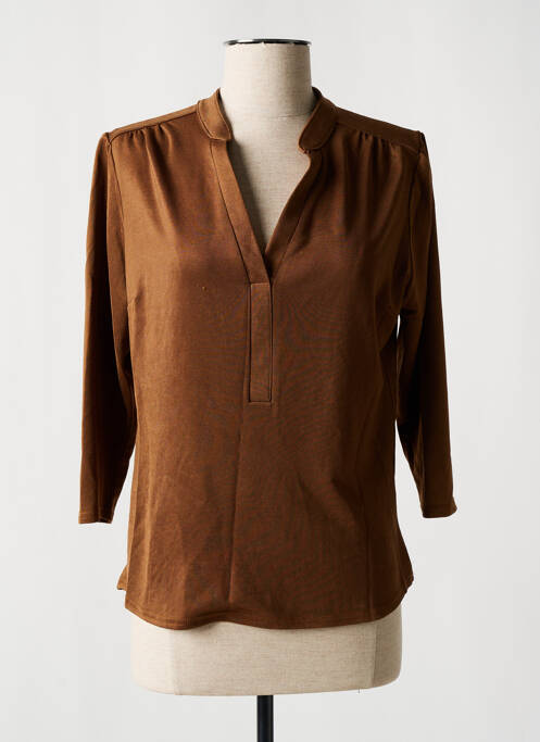 Top marron LITTLE SISTER'S pour femme