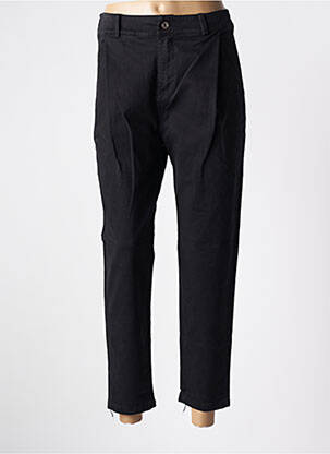 Pantalon 7/8 taille haute taille haute noir JOHANNA PARIS femme