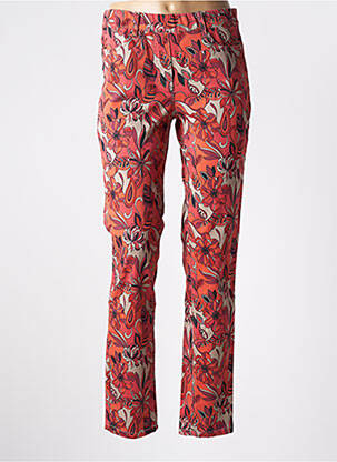 Jegging tissage popeline taille normale rose STARK femme