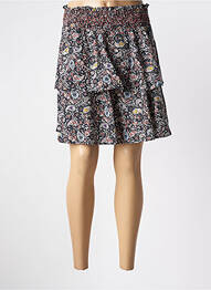 Jupe courte taille haute noir GRACE & MILA femme