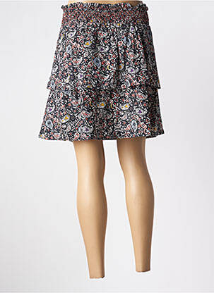 Jupe courte taille haute noir GRACE & MILA femme