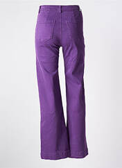 Jeans bootcut violet CIAO DONNA pour femme seconde vue