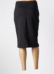 Jupe mi-longue noir ICHI pour femme seconde vue