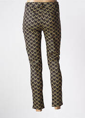 Pantalon 7/8 marron CHIC & JEUNE pour femme seconde vue