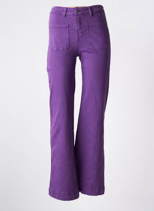 Jeans bootcut violet CIAO DONNA pour femme