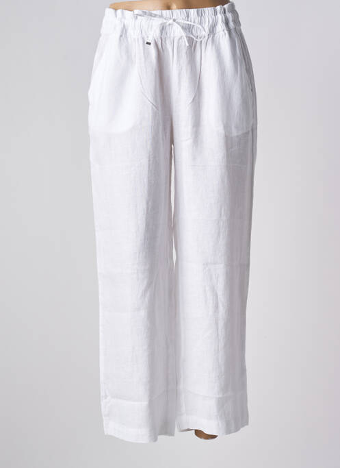 Pantalon 7/8 blanc LE COMTE pour femme