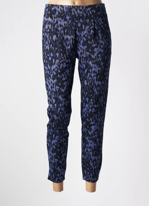 Pantalon 7/8 bleu ICHI pour femme