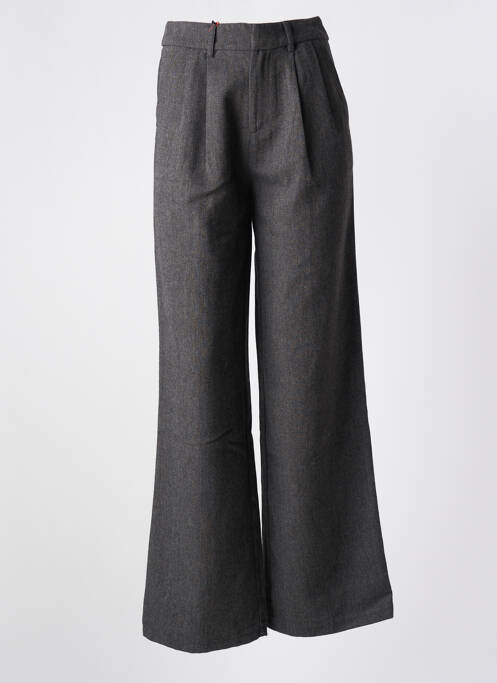 Pantalon flare gris DROLE DE COPINE pour femme